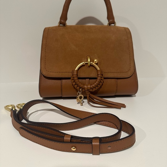 See By Chloé Women's Brown Joan Ladylike Shoulder Bag - Picture 2 of 7